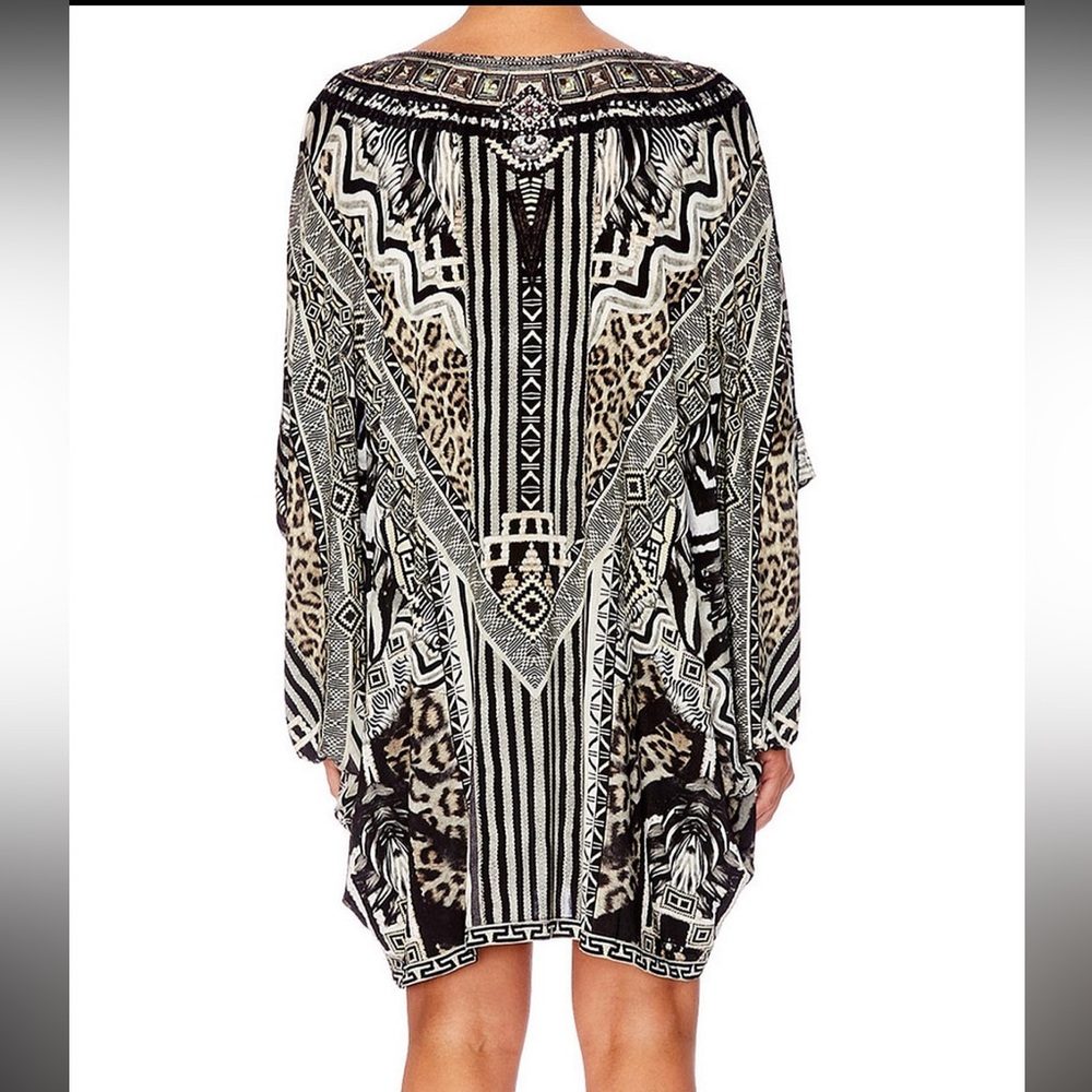 Camilla Tribal Theory Bat Sleeve Dress - Picture 3 of 5